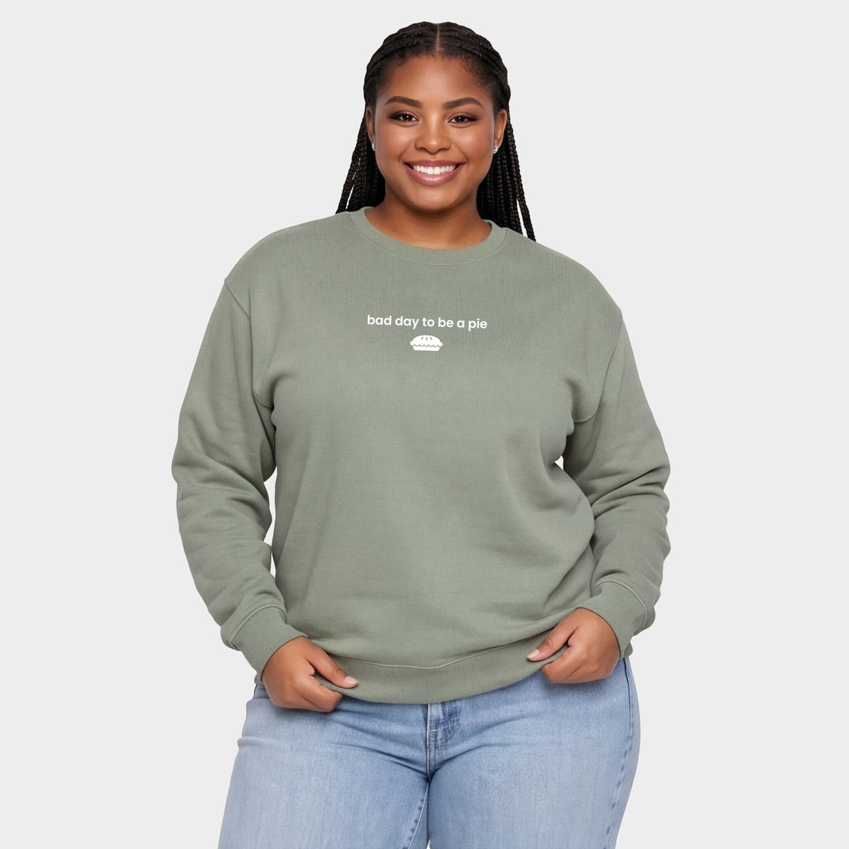 Bad Day to be a Pie  -  Women's Plus Sweatshirt