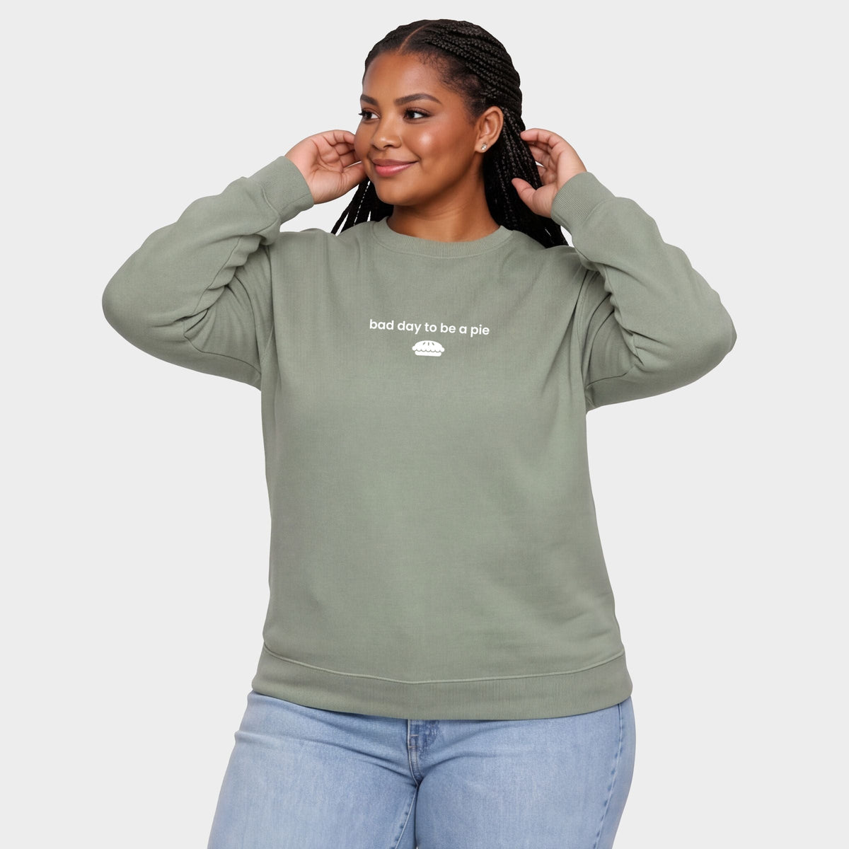 Bad Day to be a Pie  -  Women's Plus Sweatshirt