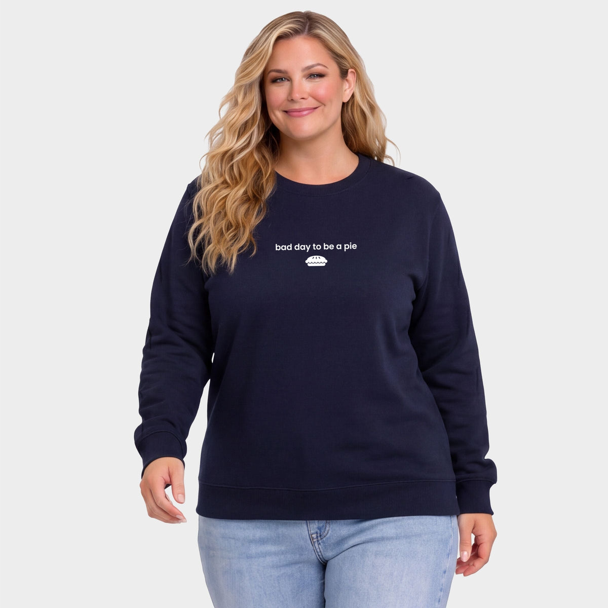 Bad Day to be a Pie  -  Women's Plus Sweatshirt