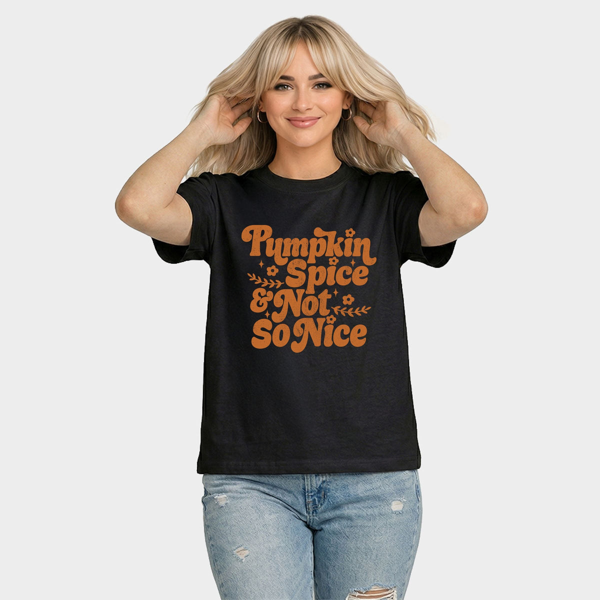 Pumpkin Spice And Not So Nice - Women's Relaxed Boxy Tee