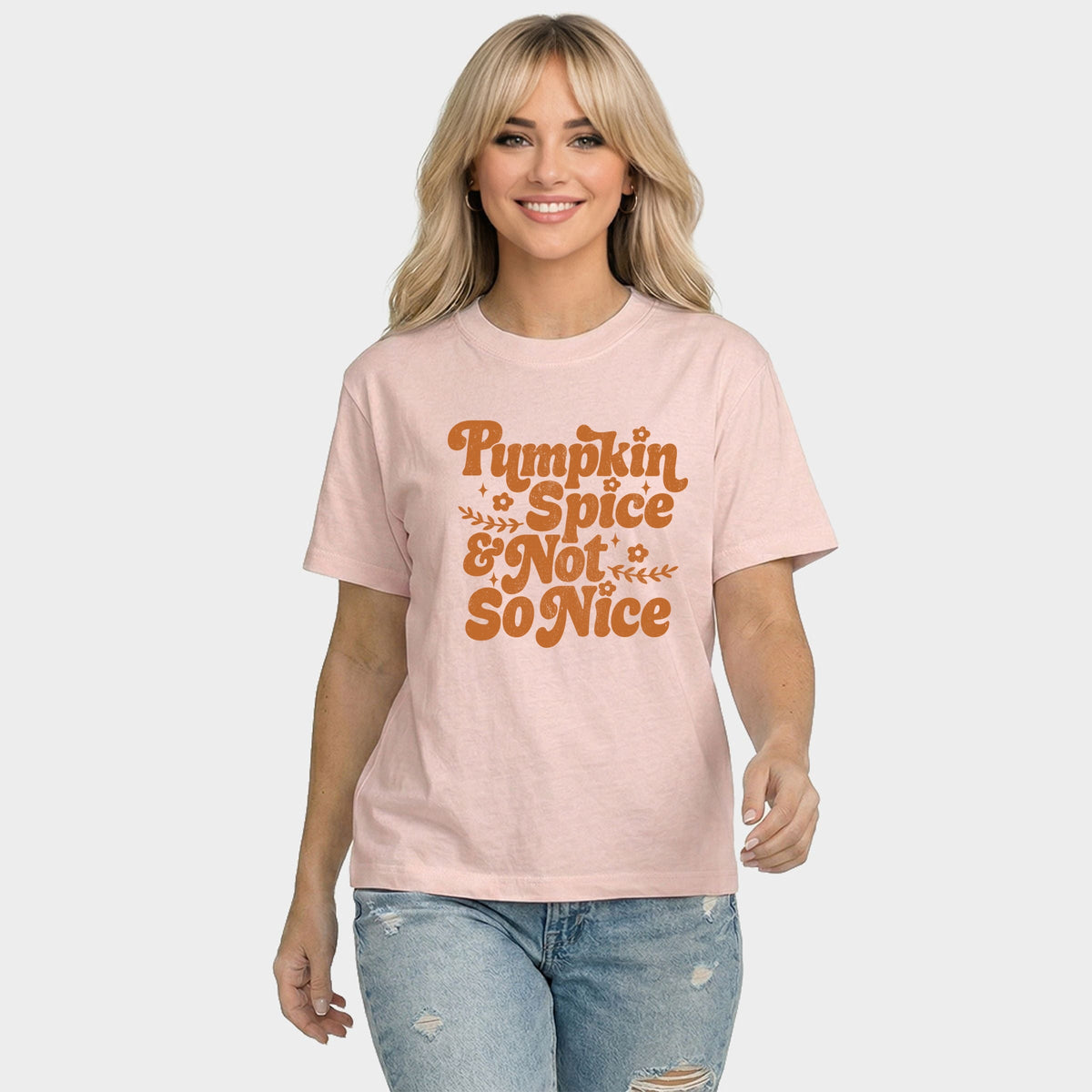 Pumpkin Spice And Not So Nice - Women's Relaxed Boxy Tee