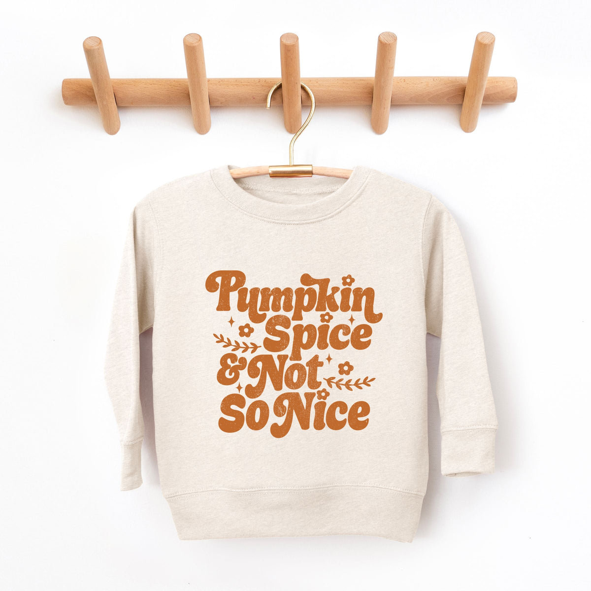 Pumpkin Spice And Not So Nice - Youth Graphic Sweatshirt
