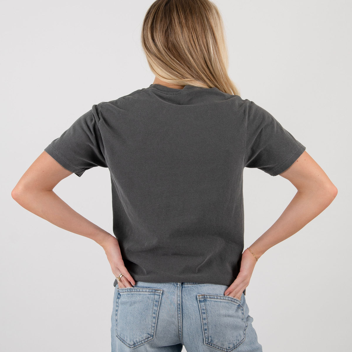 Fall Leaf Stripes - Women's Garment Dyed Graphic T-Shirt