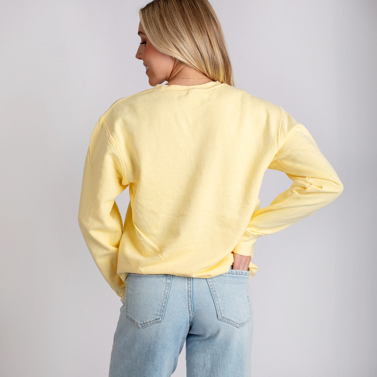 Oh My Gourdness Distressed - Women's Lightweight Garment Dyed Sweatshirt