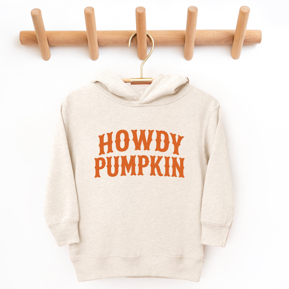 Howdy Pumpkin Western - Toddler Hoodie