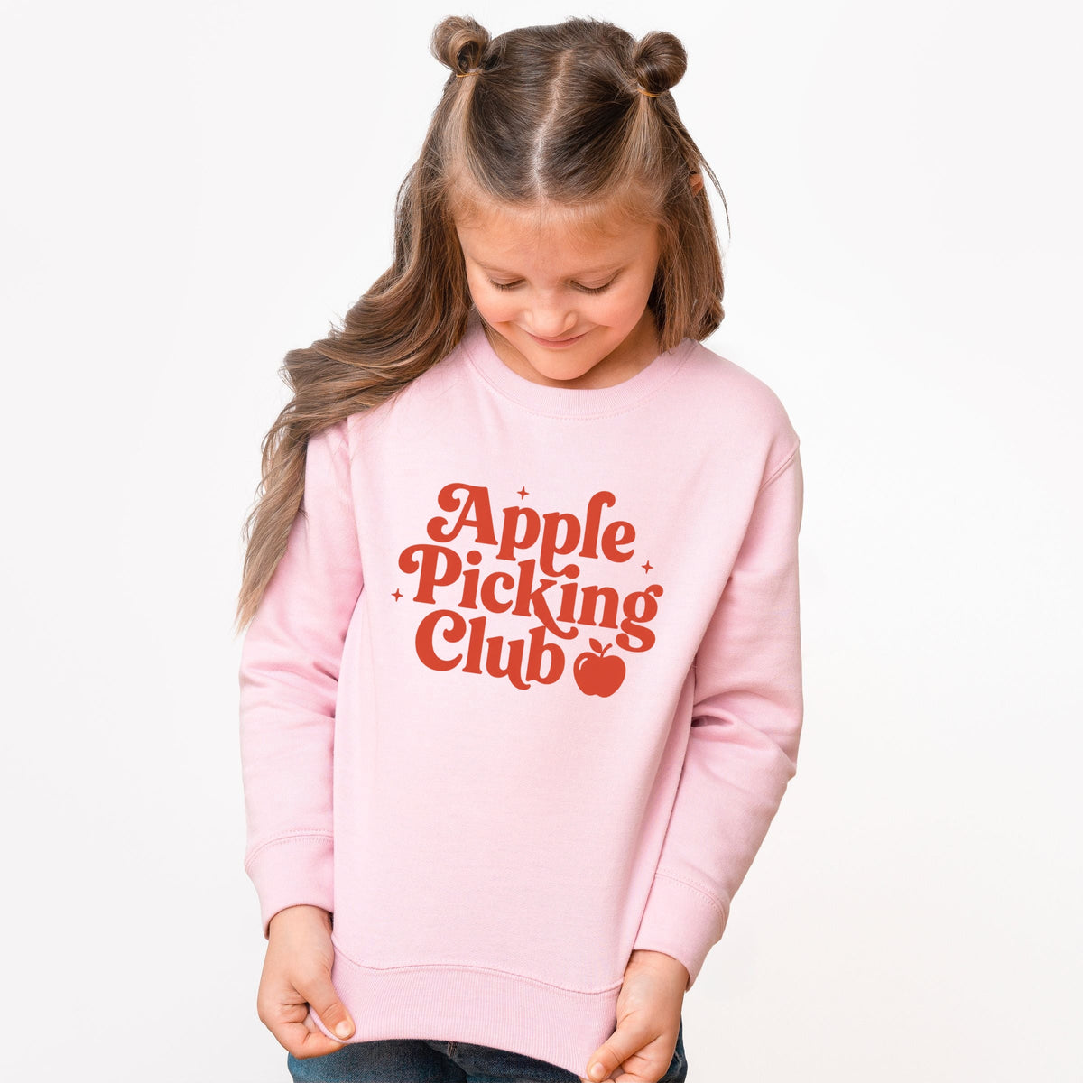 Apple Picking Club Stars - Youth Graphic Sweatshirt