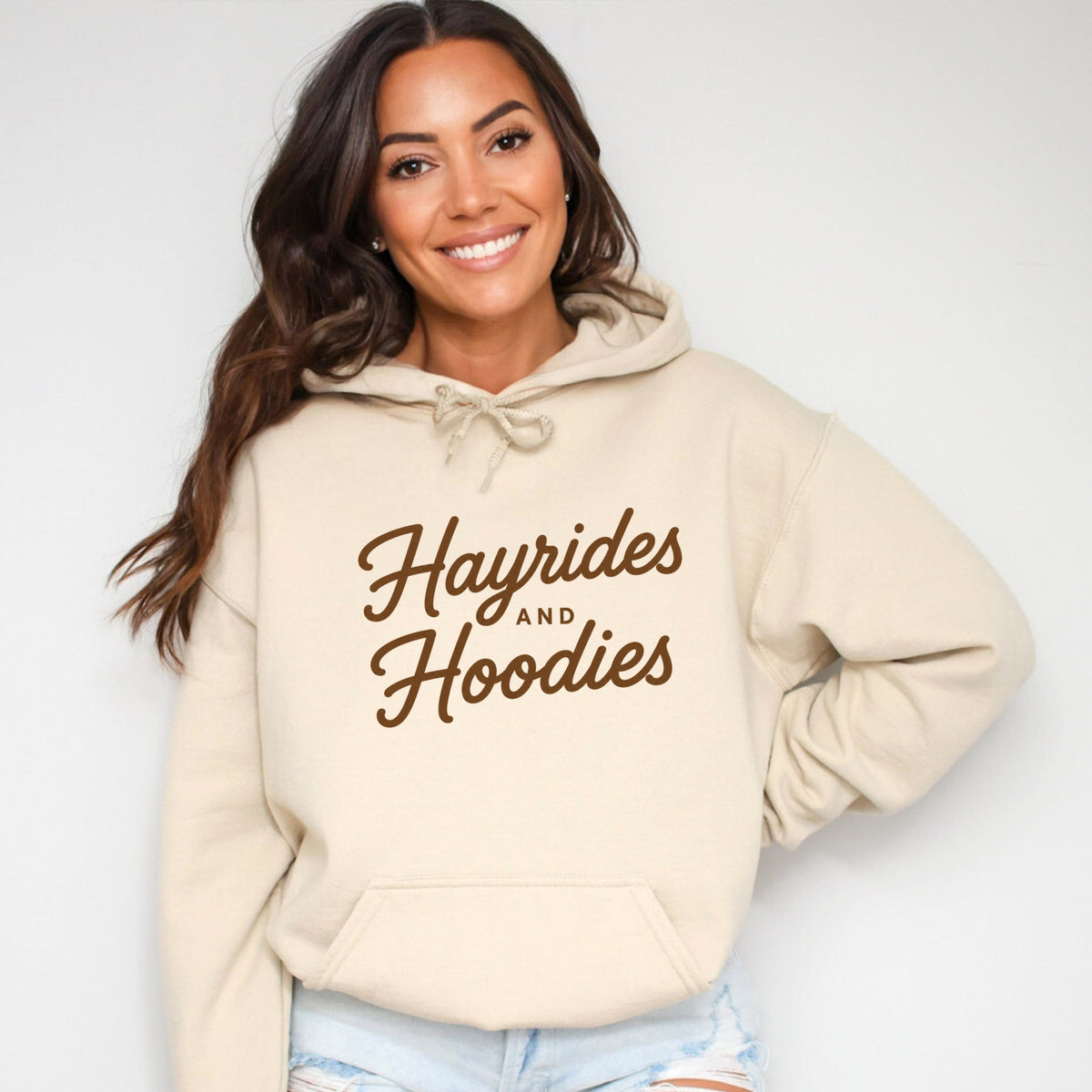 Hayrides and Hoodies - Women's Graphic Hoodie
