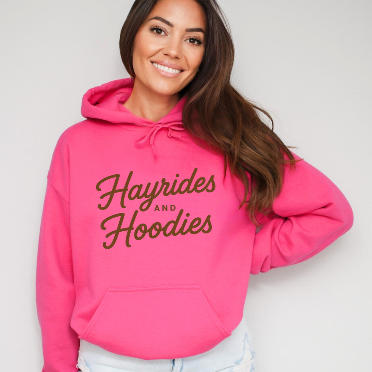 Hayrides and Hoodies - Women's Graphic Hoodie
