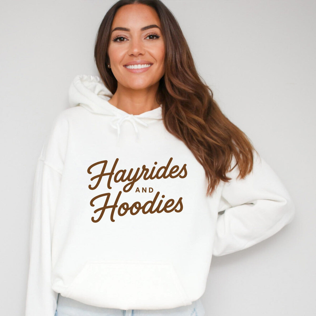 Hayrides and Hoodies - Women's Graphic Hoodie