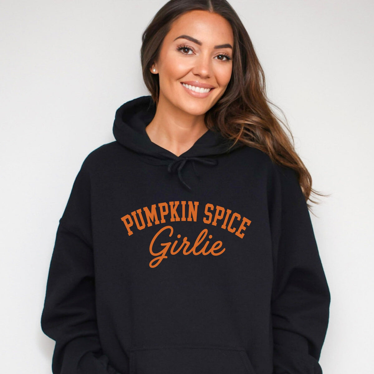 Pumpkin Spice Girlie - Women's Graphic Hoodie