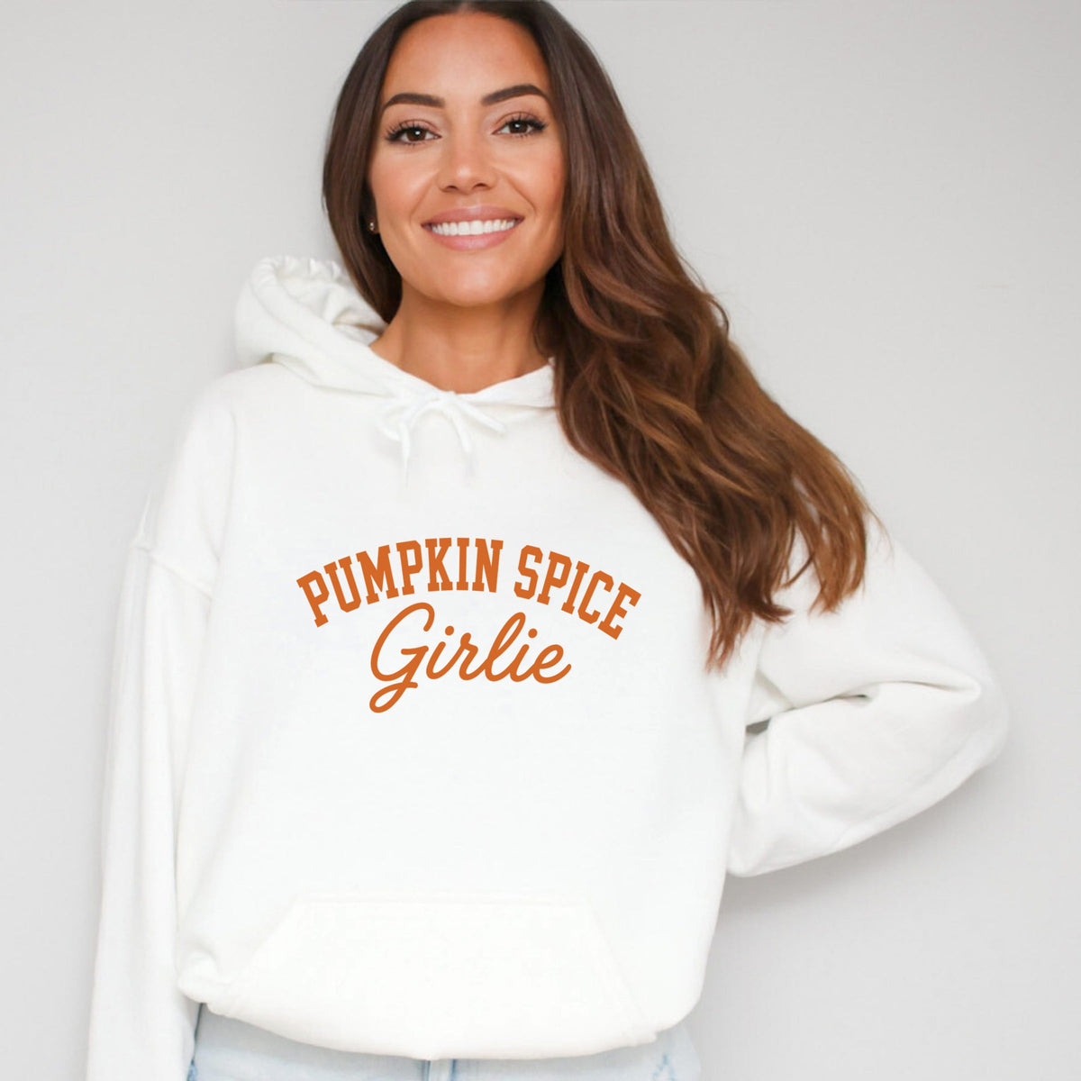 Pumpkin Spice Girlie - Women's Graphic Hoodie