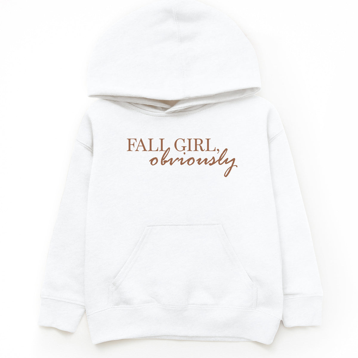 Fall Girl Obviously - Youth Graphic Hoodie
