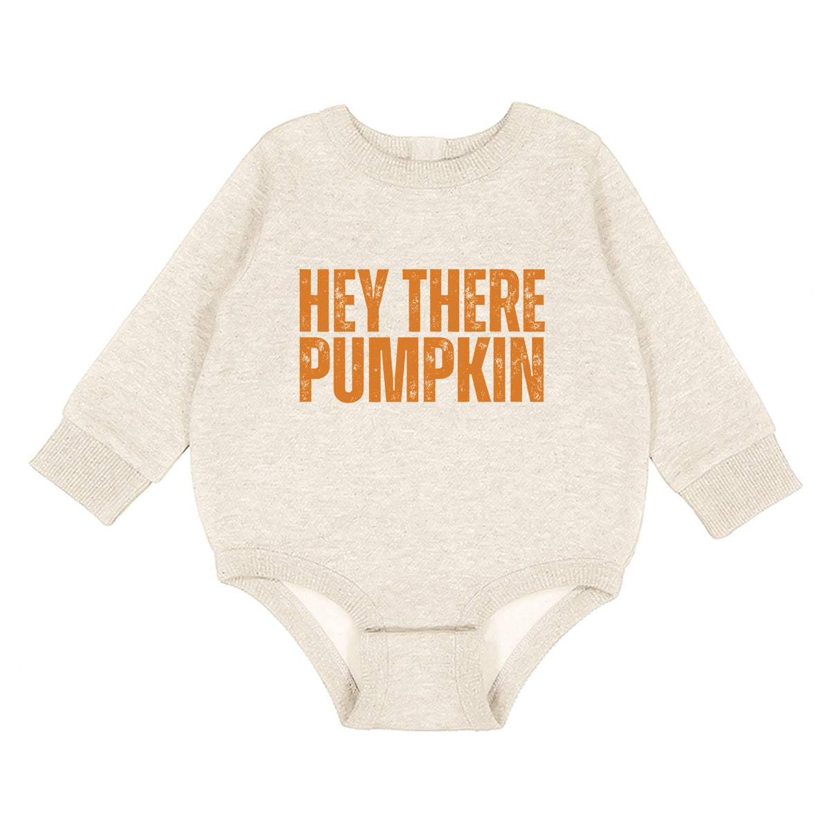 Hey There Pumpkin Distressed - Infant Fleece BodySuit