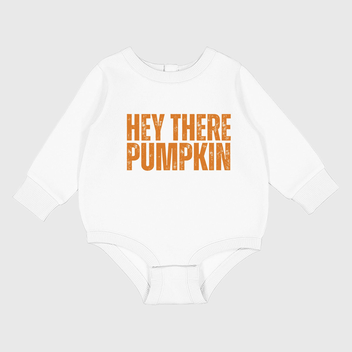 Hey There Pumpkin Distressed - Infant Fleece BodySuit