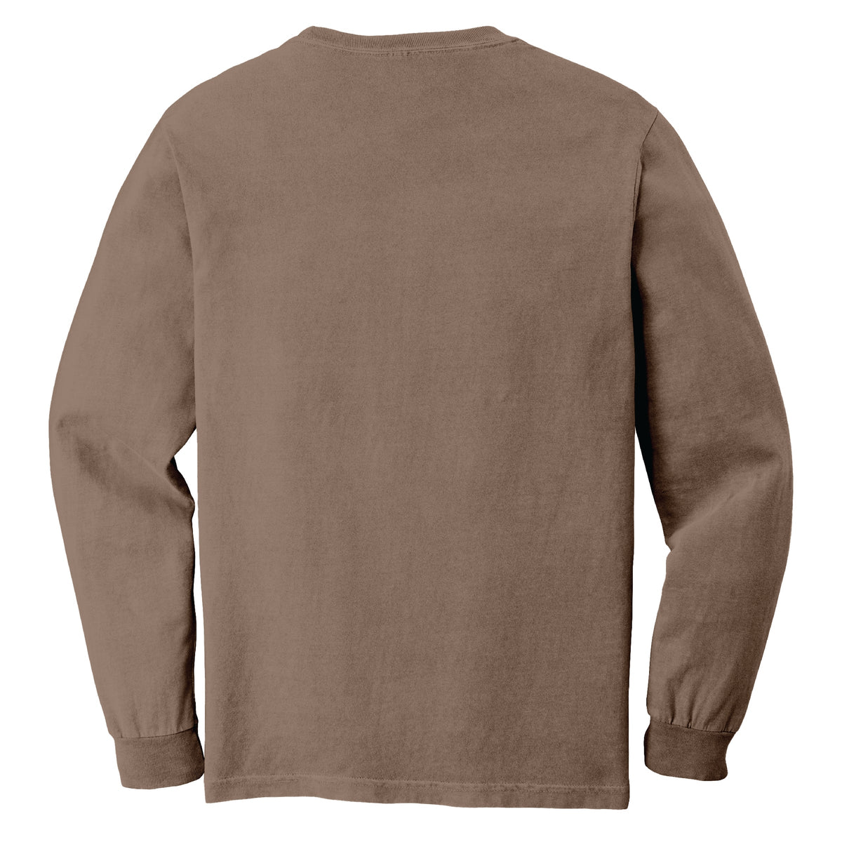 Hello Fall Autumn Colors - Women's Garment Dyed Long Sleeve Graphic T-Shirt