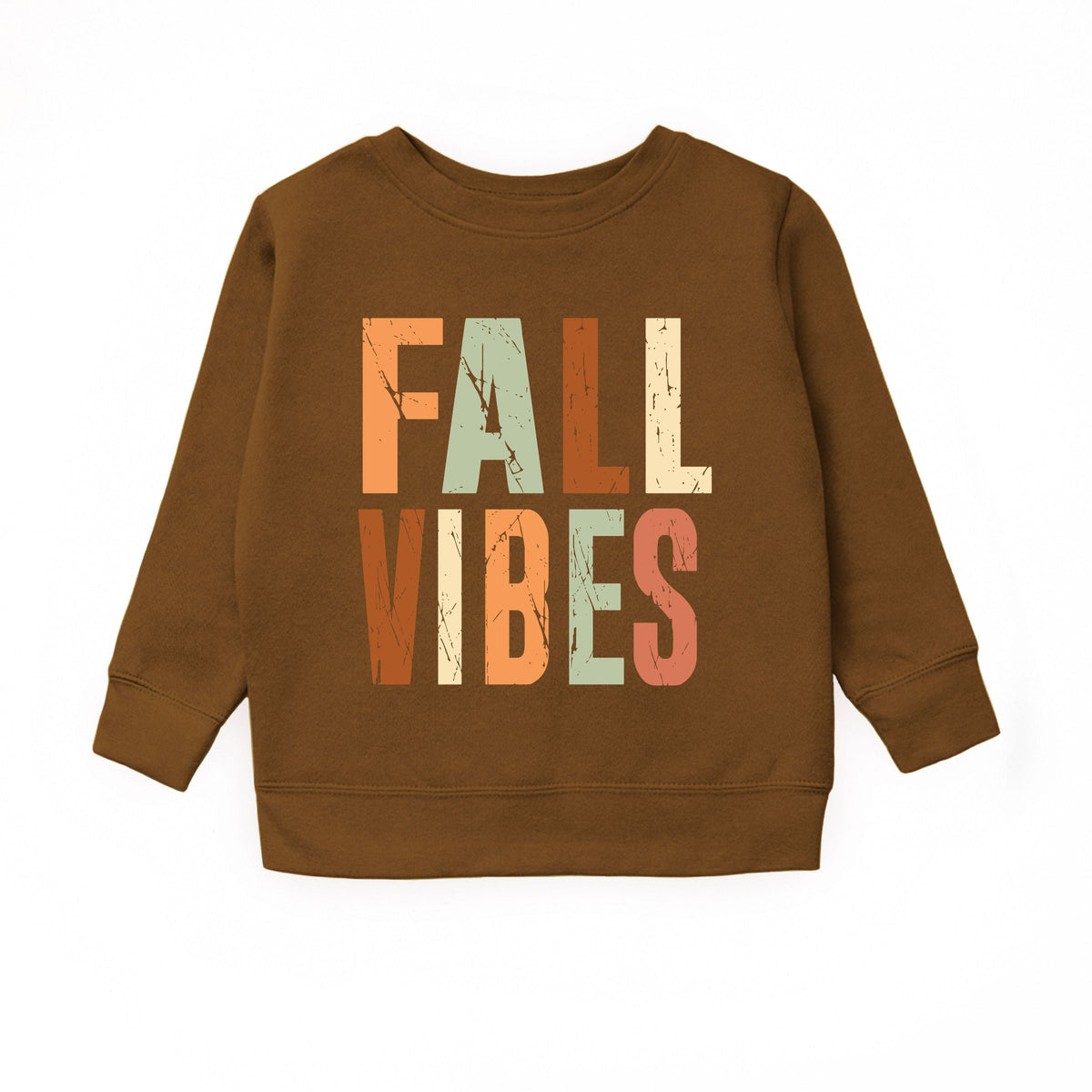 Fall Vibes Autumn Colors - Youth Graphic Sweatshirt