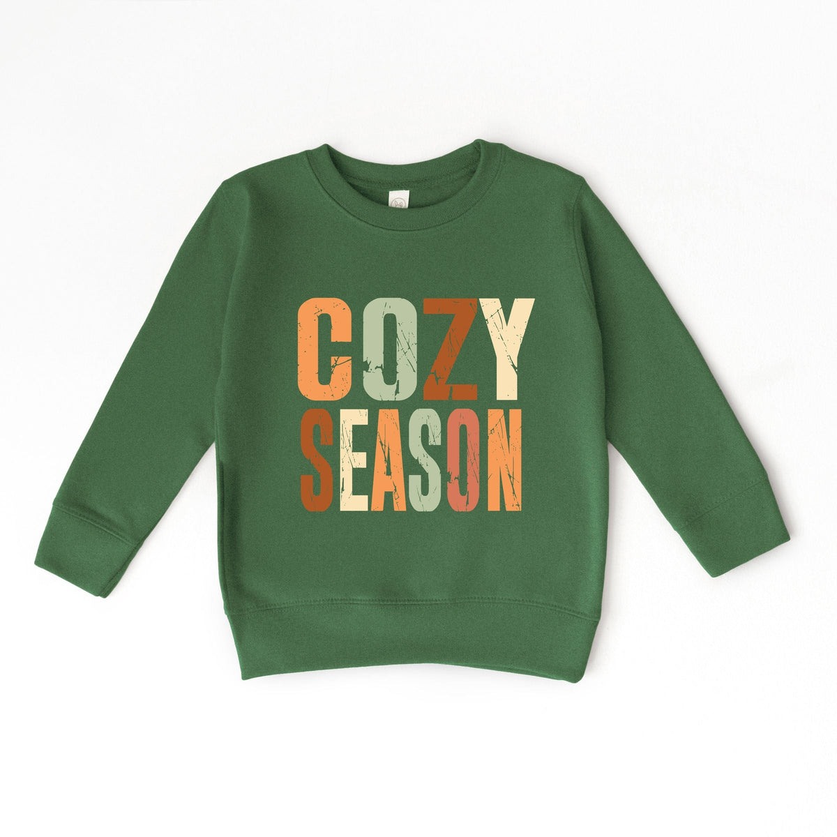 Cozy Season Fall Colors - Toddler Graphic Sweatshirt