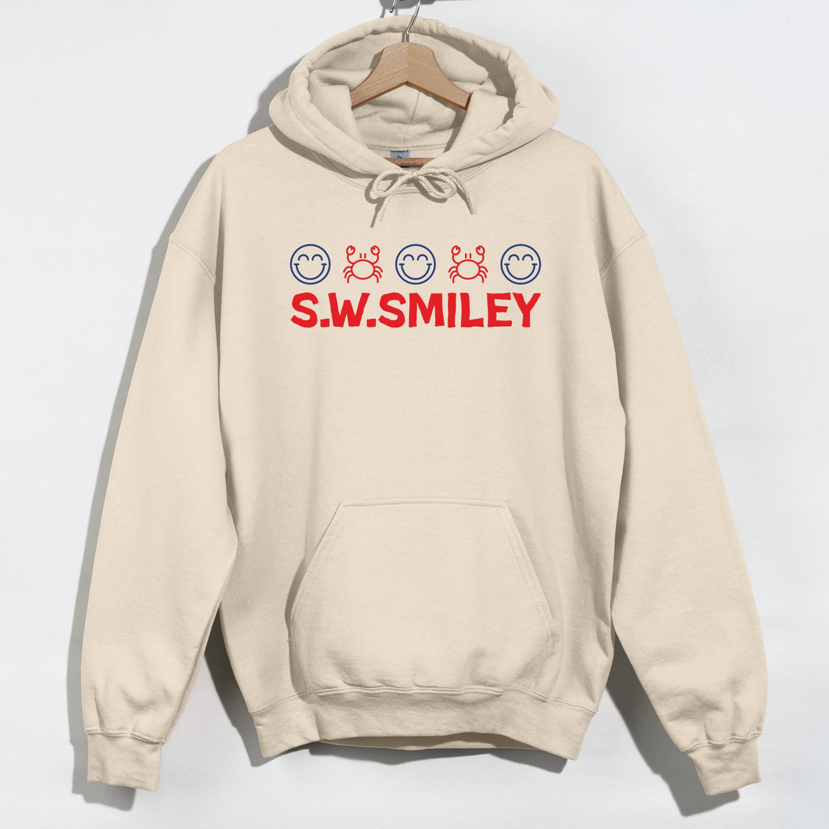 S.W.Smiley Crab Row - Women's Graphic Hoodie