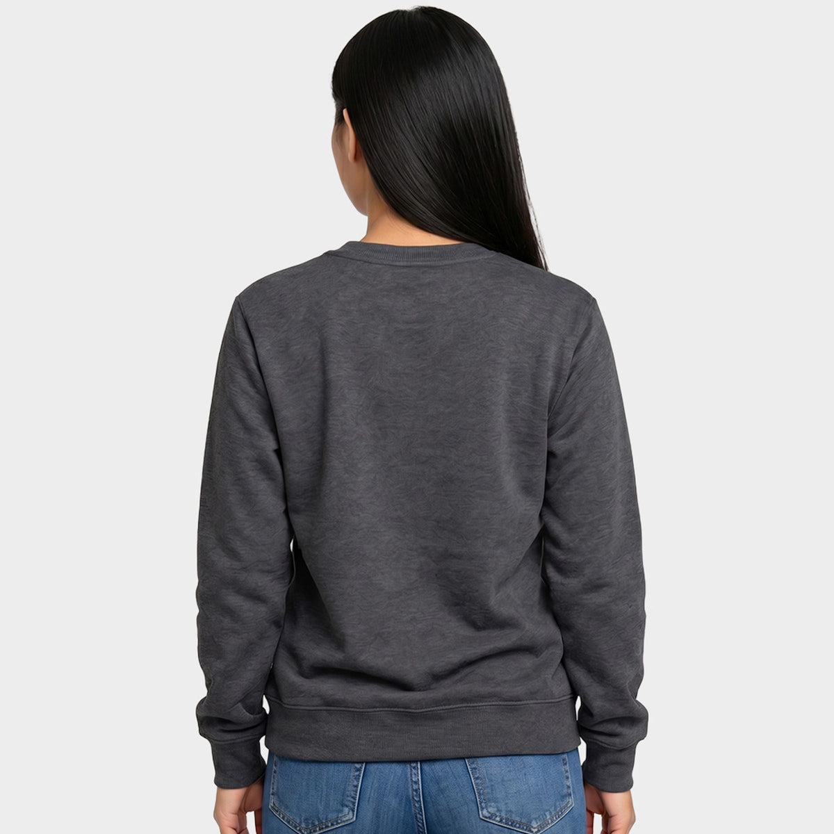 S.W.Smiley Anchor Row - Women's Graphic Sweatshirt