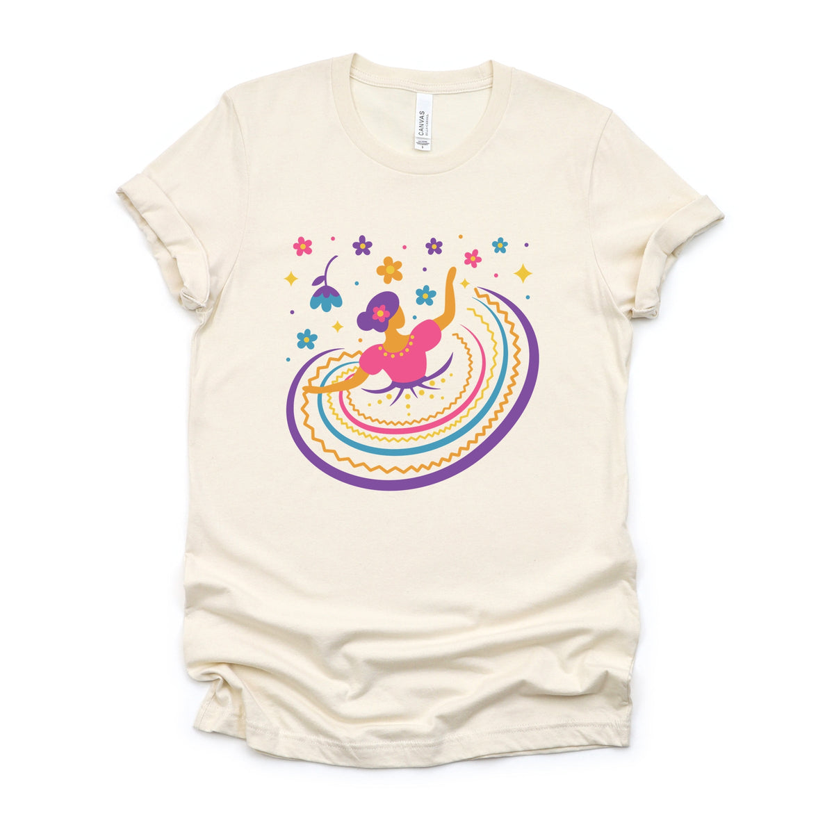 Hispanic Dress - Short Sleeve Tee