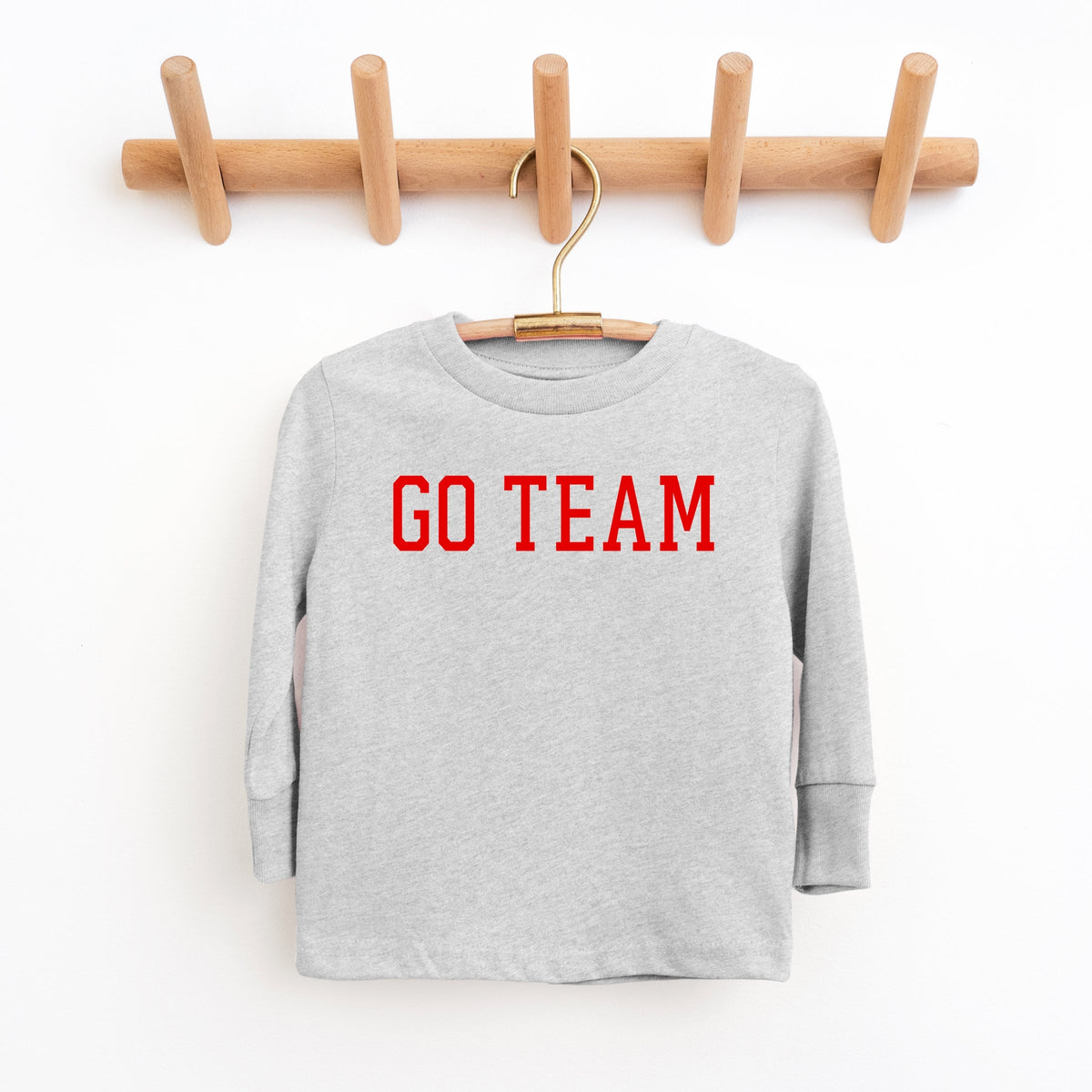 Go Team Varsity - Youth Long Sleeve Graphic T-Shirt