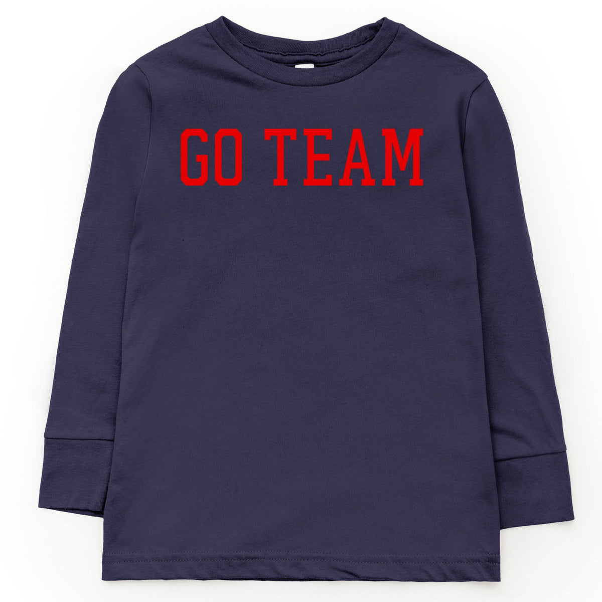 Go Team Varsity - Youth Long Sleeve Graphic T-Shirt