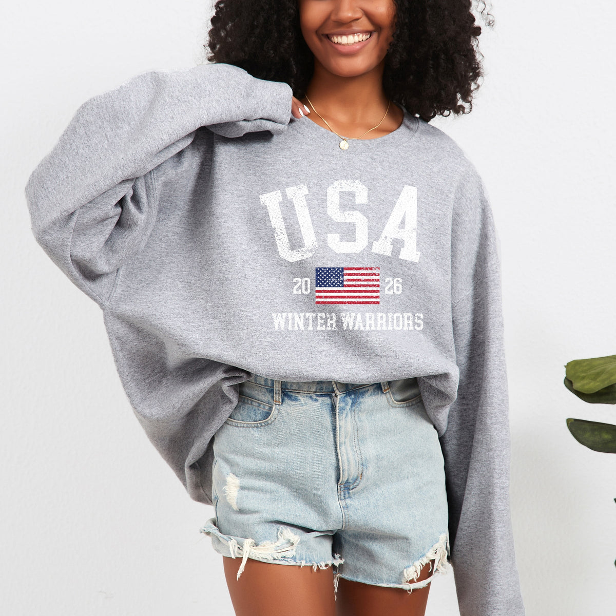 USA Winter Warriors - Women's Graphic Sweatshirt