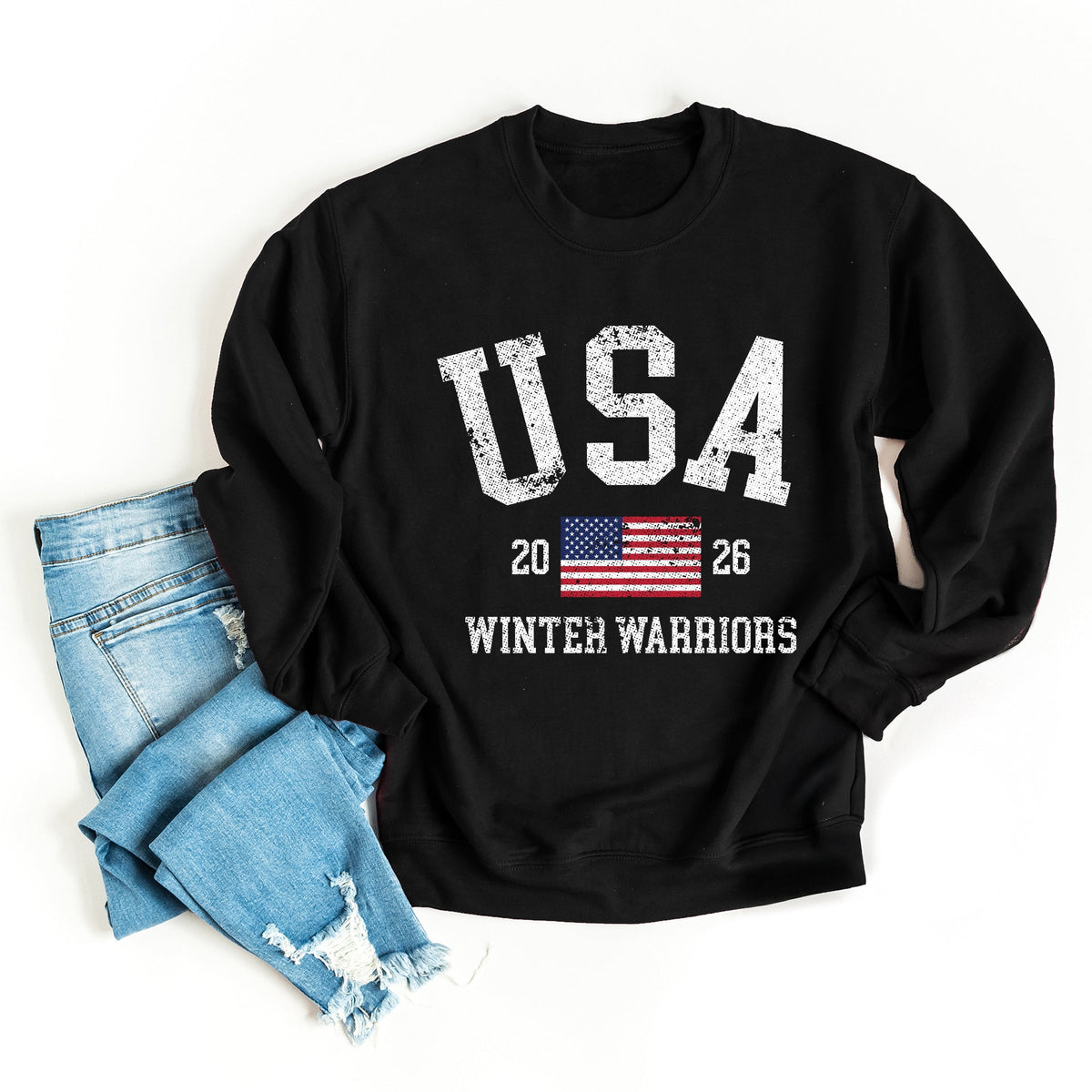 USA Winter Warriors - Women's Graphic Sweatshirt