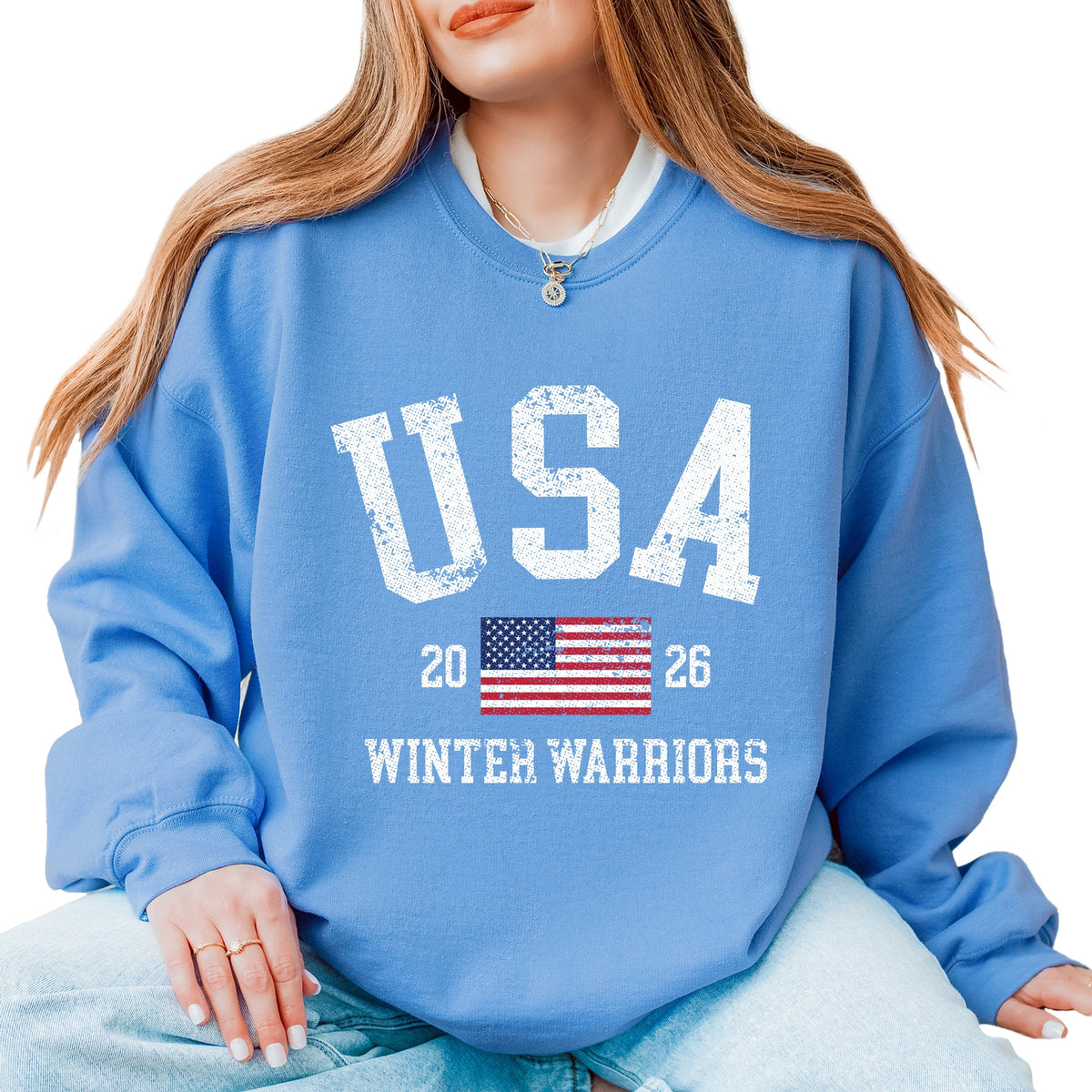 USA Winter Warriors - Women's Graphic Sweatshirt