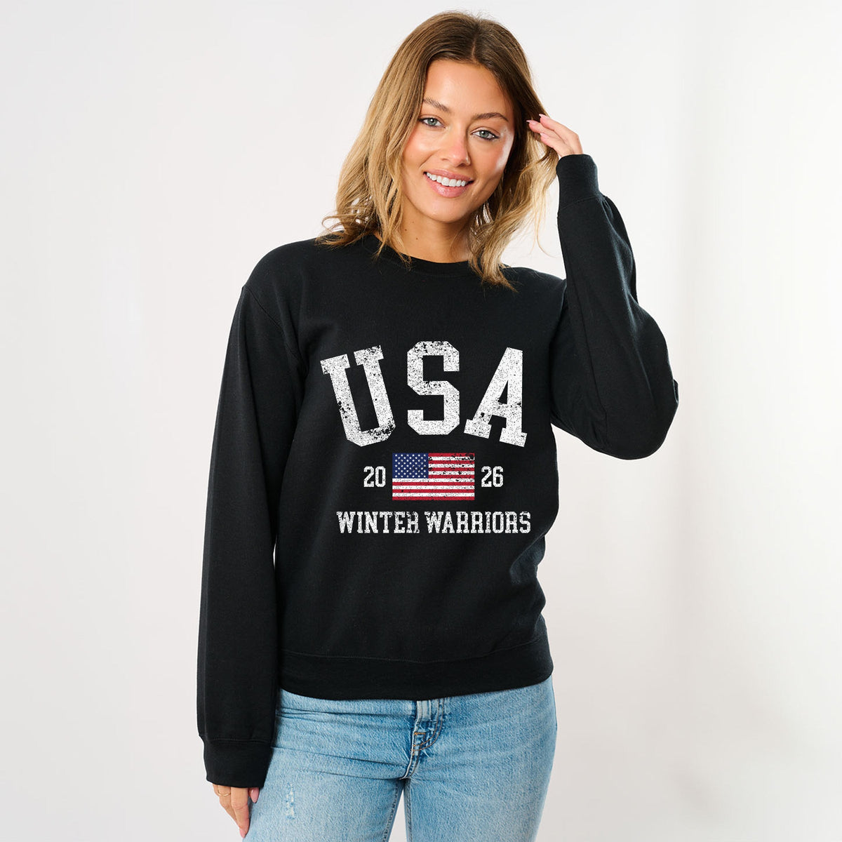 USA Winter Warriors - Women's Graphic Sweatshirt