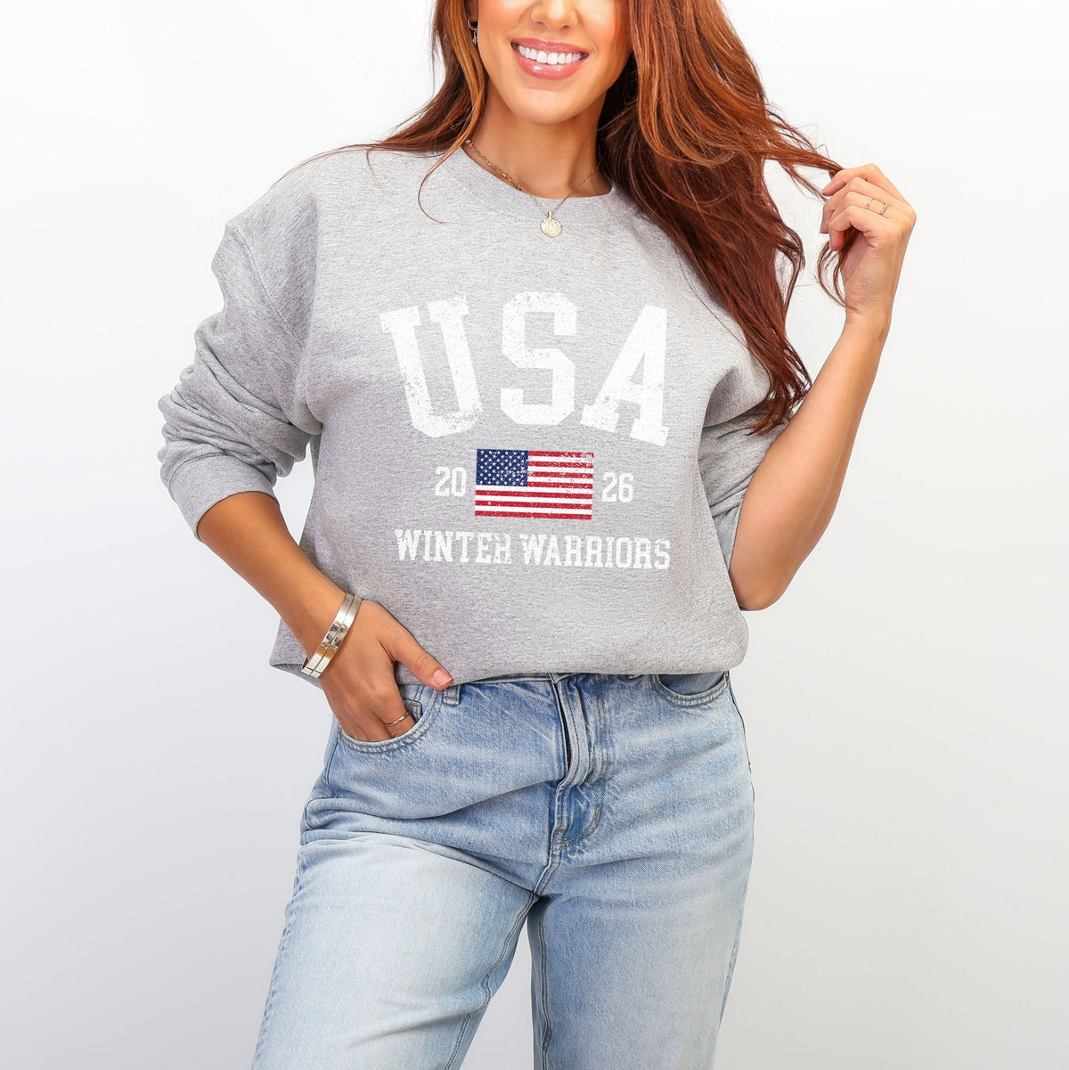 USA Winter Warriors - Women's Graphic Sweatshirt