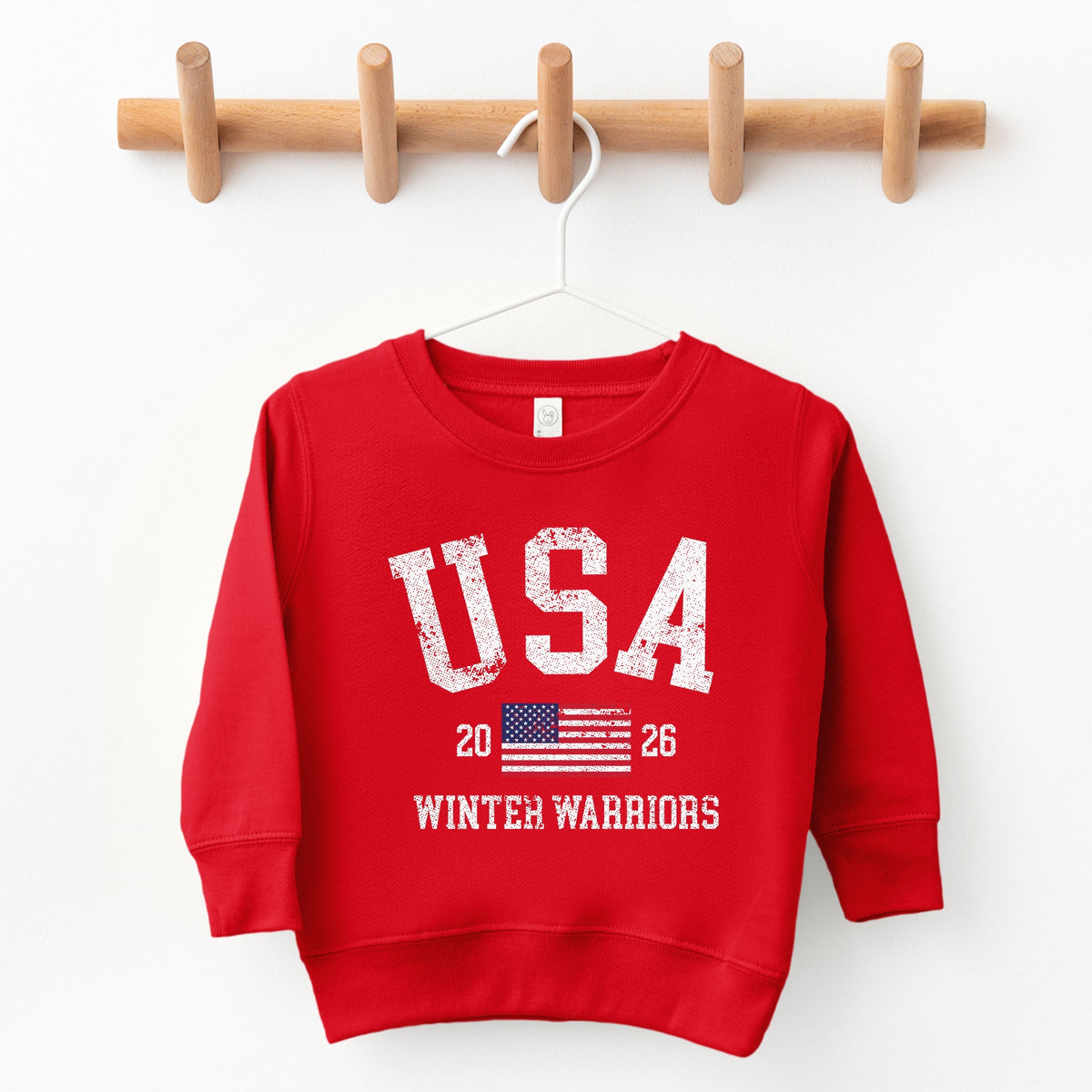 USA Winter Warriors - Toddler Graphic Sweatshirt