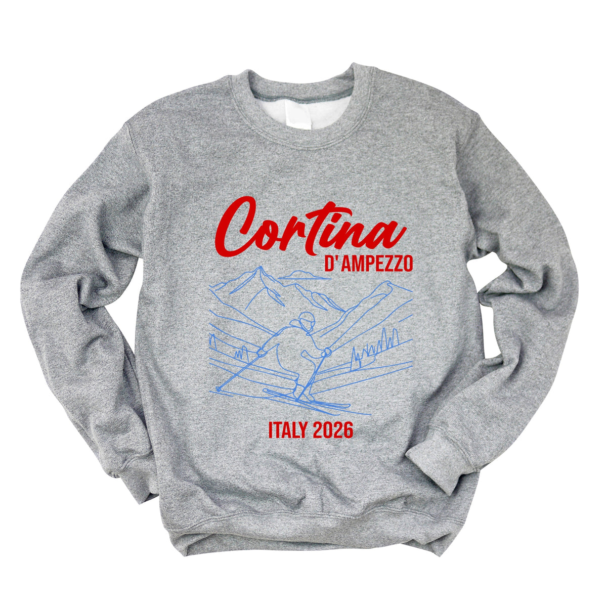 Cortina D'Ampezzo Ski - Women's Graphic Sweatshirt