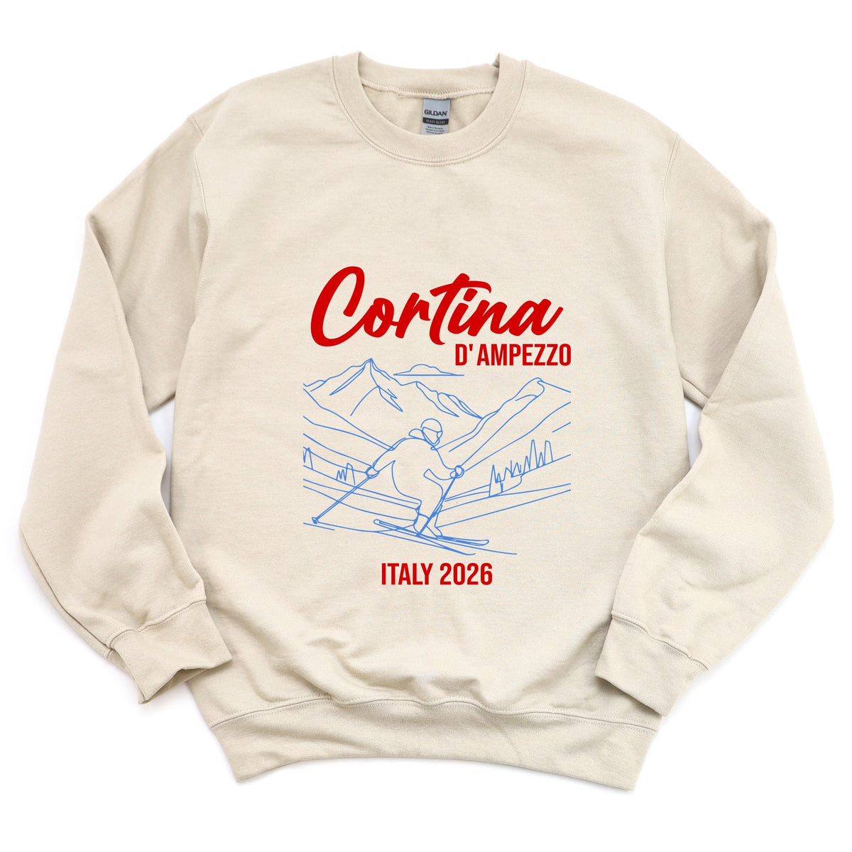 Cortina D'Ampezzo Ski - Women's Graphic Sweatshirt