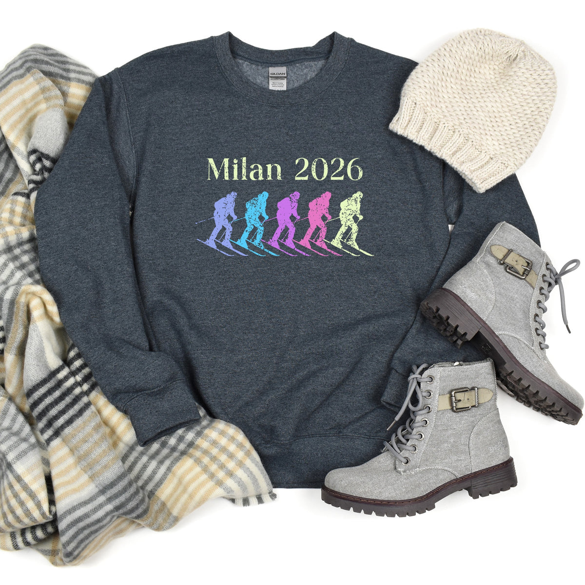 Milan 2026 Five Skis - Women's Graphic Sweatshirt