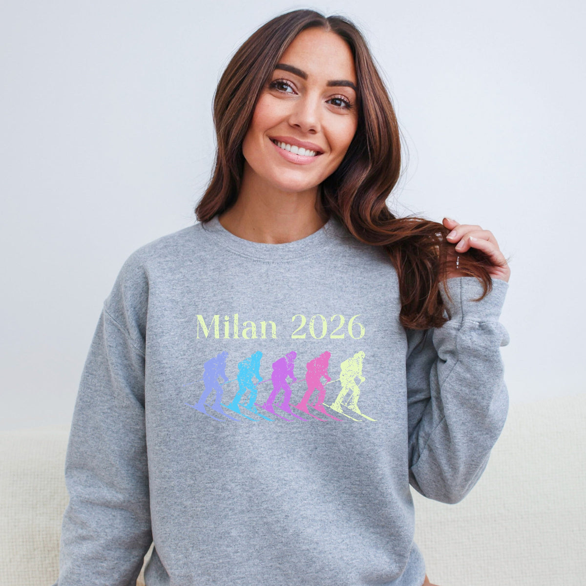 Milan 2026 Five Skis - Women's Graphic Sweatshirt