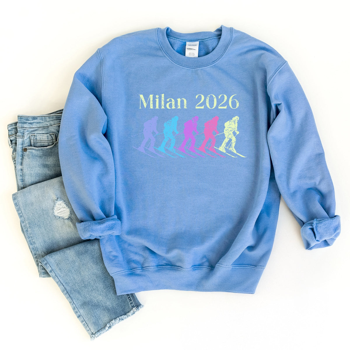 Milan 2026 Five Skis - Women's Graphic Sweatshirt