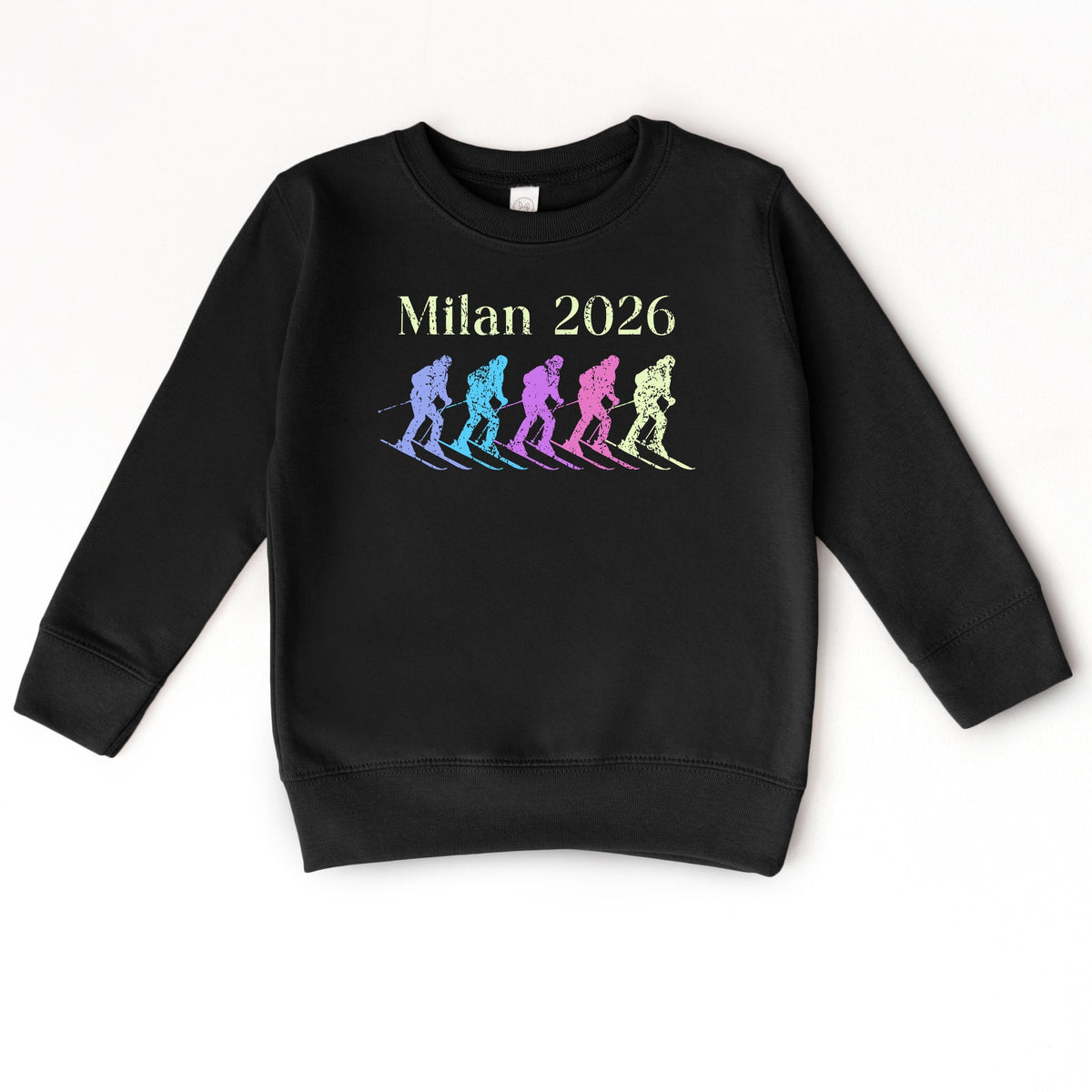 Milan 2026 Five Skis - Toddler Graphic Sweatshirt