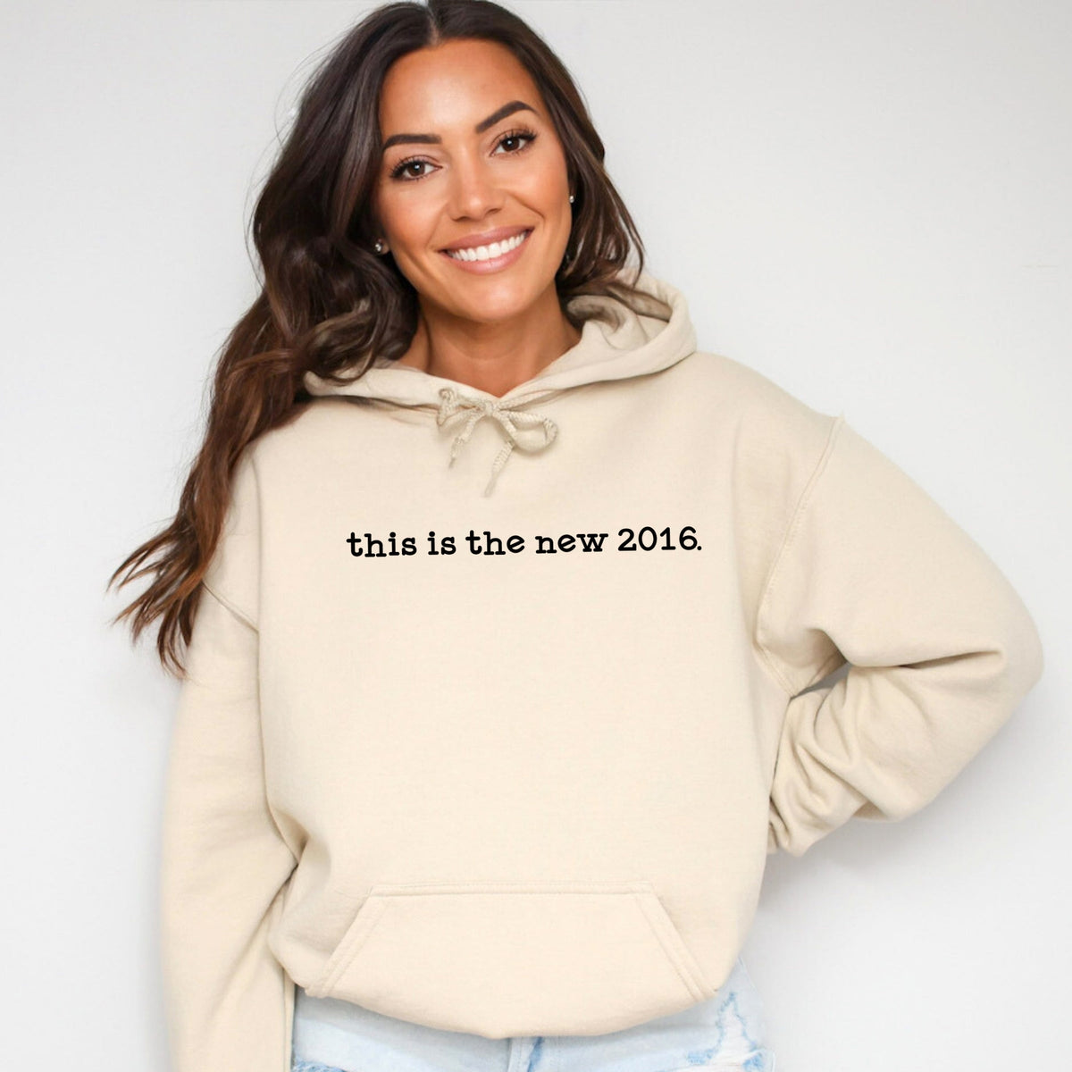 This Is The New 2016 Typewriter - Women's Graphic Hoodie