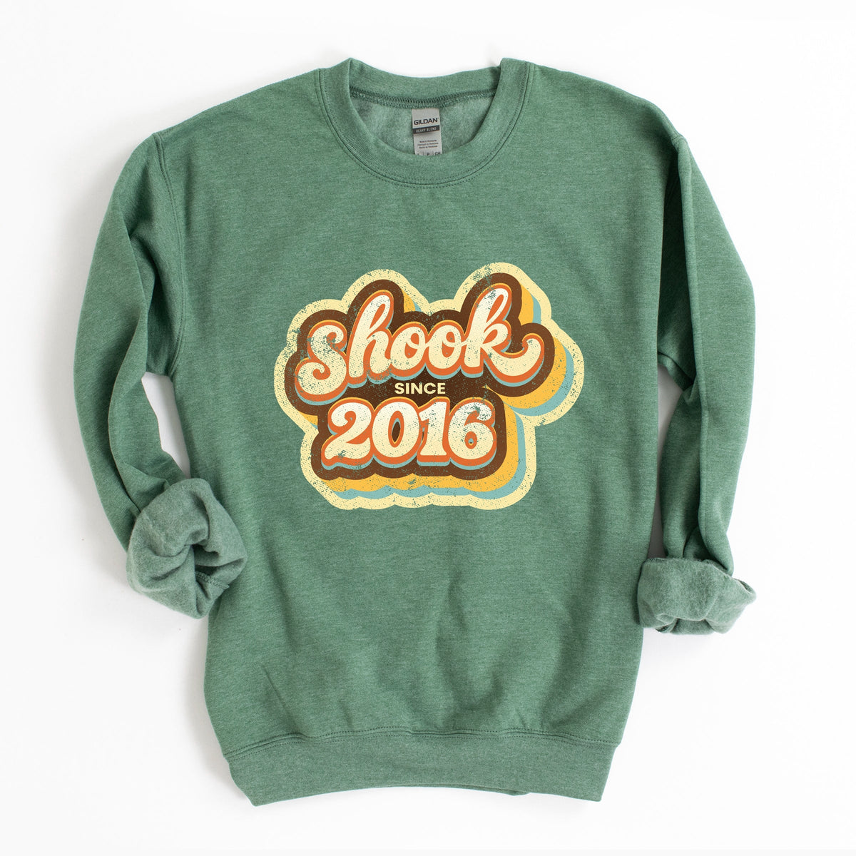 Shook Since 2016 Distressed - Women's Graphic Sweatshirt