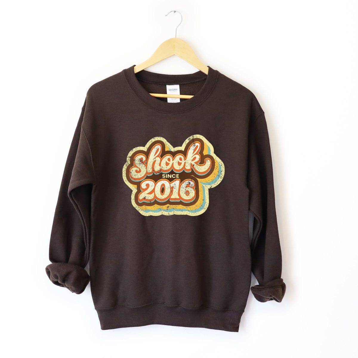 Shook Since 2016 Distressed - Women's Graphic Sweatshirt