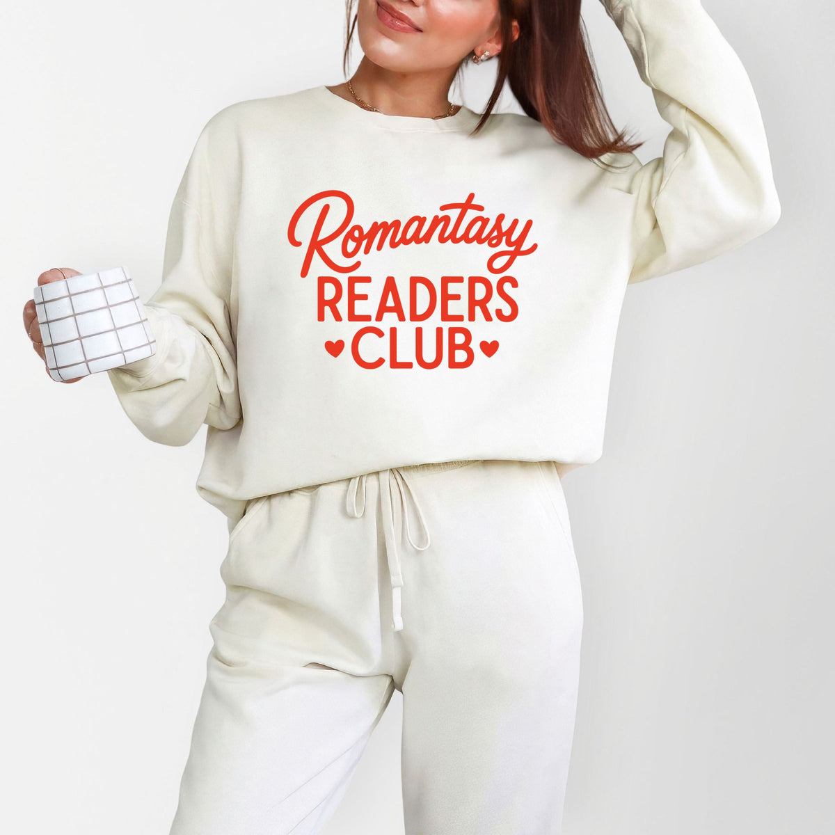 Romantasy Readers Club - Women's Lightweight Garment Dyed Sweatshirt