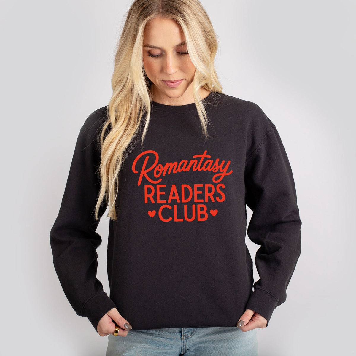 Romantasy Readers Club - Women's Lightweight Garment Dyed Sweatshirt