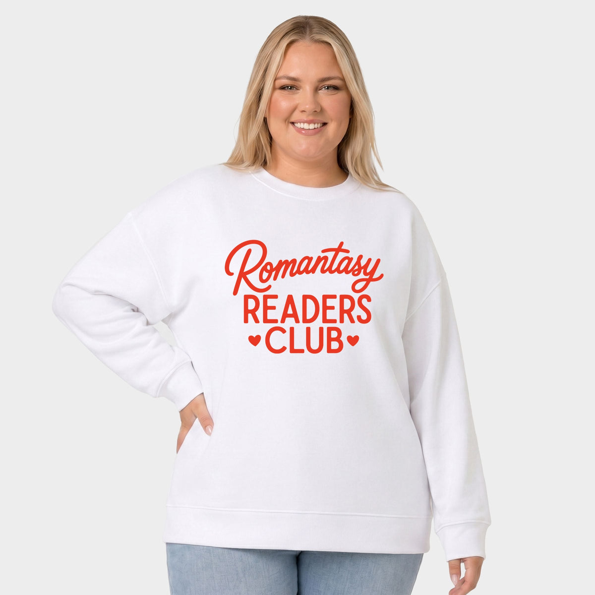 Romantasy Readers Club - Women's Plus Sized Graphic Sweatshirt