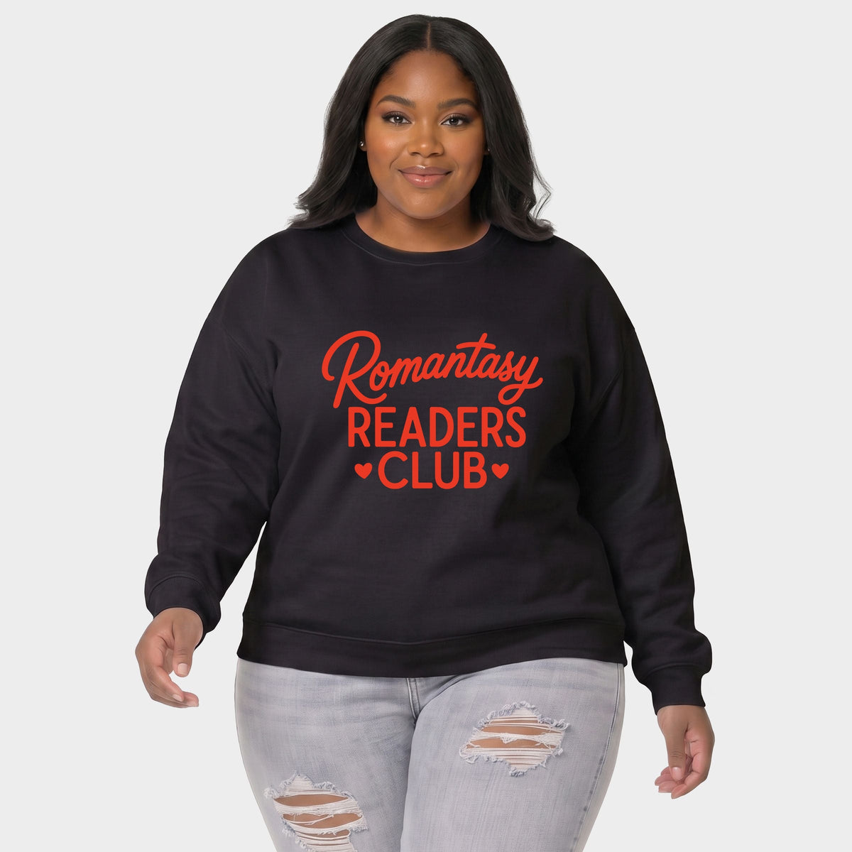 Romantasy Readers Club - Women's Plus Sized Graphic Sweatshirt