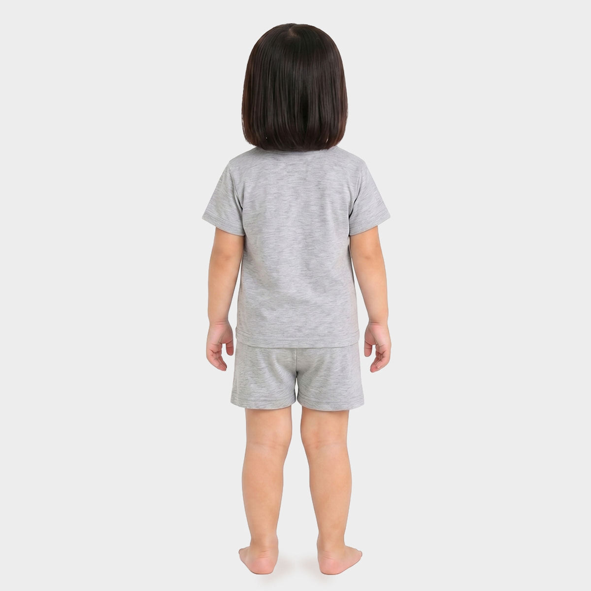Dilly Dally Checkered - Toddler Crew Shorts Set
