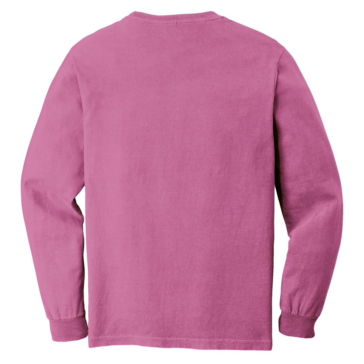 I'm Here. But I'd Rather Be Reading - Women's Garment Dyed Long Sleeve Graphic T-Shirt