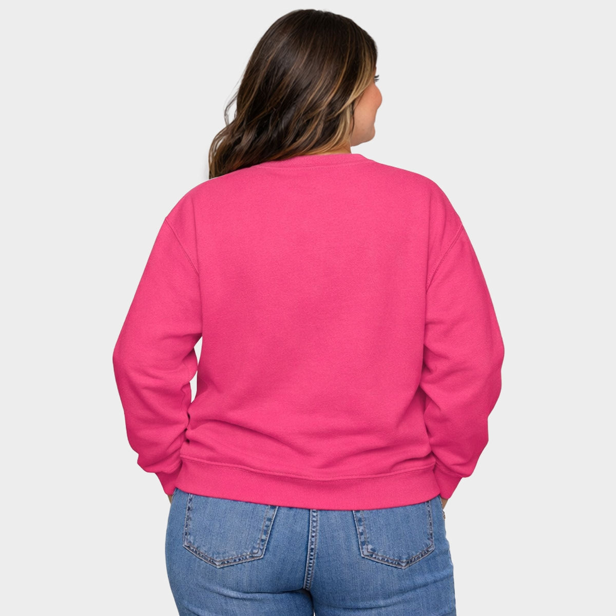 I'm Here. But I'd Rather Be Reading - Women's Plus Sized Graphic Sweatshirt