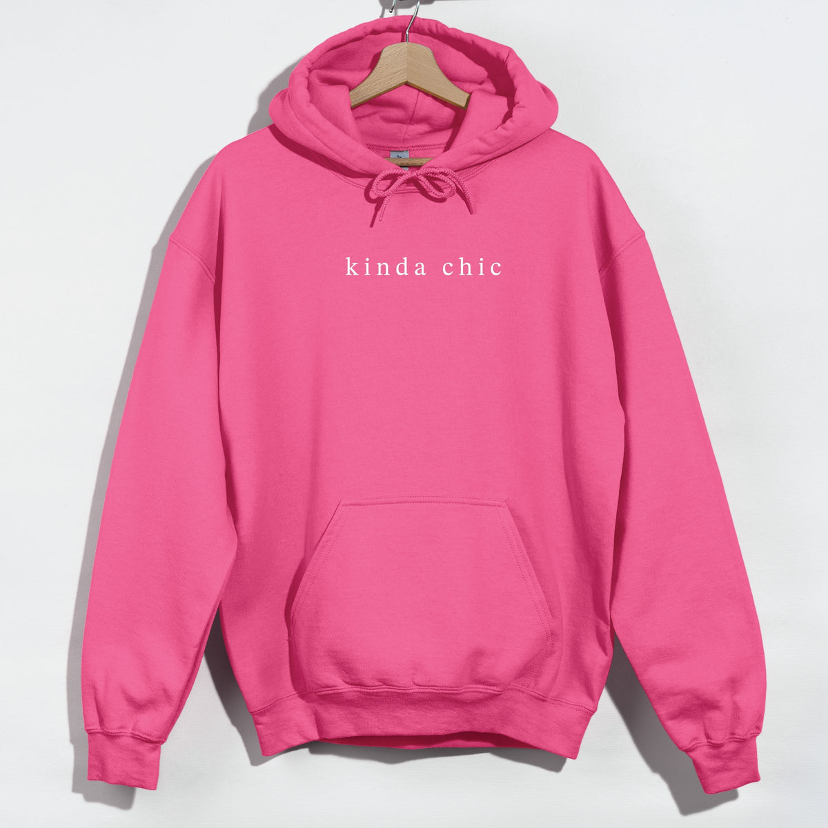 Kinda Chic Typewriter - Women's Graphic Hoodie