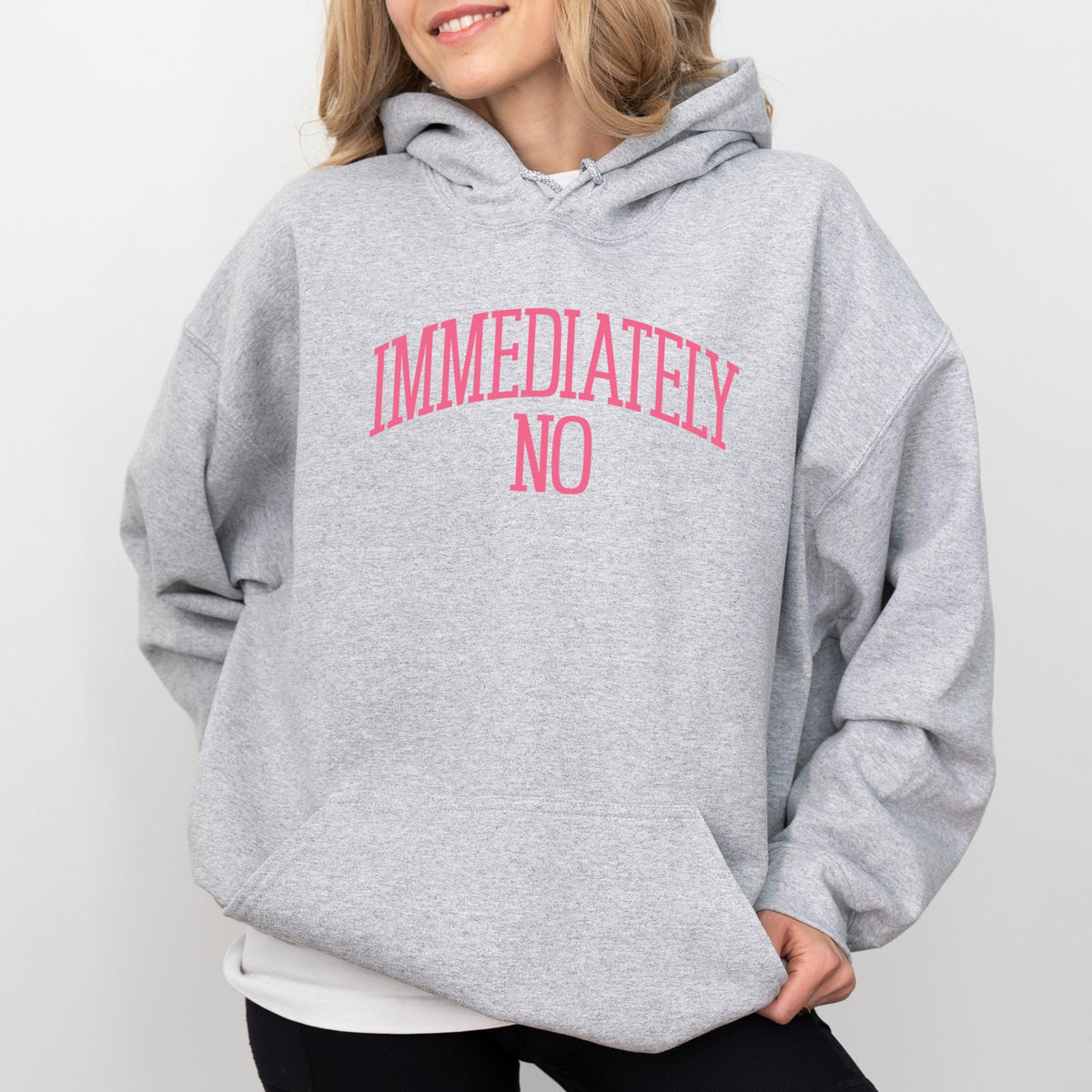 Immediately No Arched - Women's Graphic Hoodie